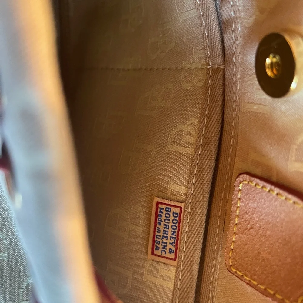 Dooney & Bourke Pristine Leather trim Bag - Picture 8 of 16